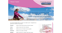 Desktop Screenshot of fitnessforever.biz